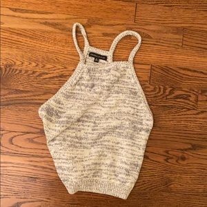 Kendall & Kylie Knitted Halter Top